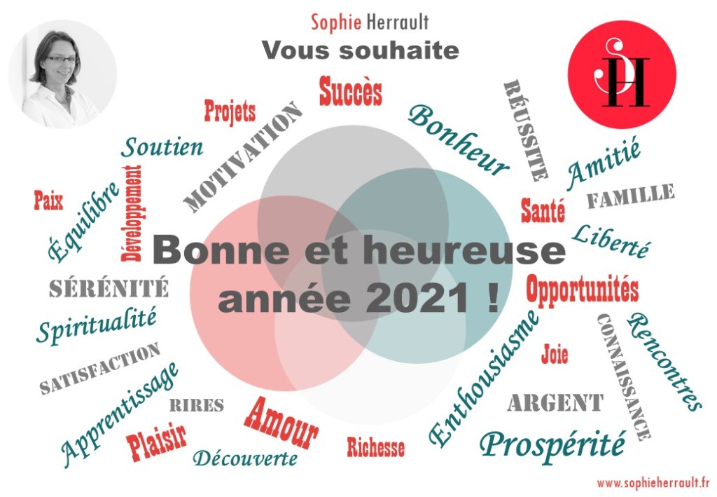 Sophie Herrault vous souhaite une bonne et heureuse année 2021