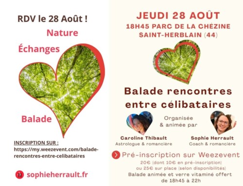 Balade rencontres entre célibataires au Parc de la Chézine le 28.08.2025